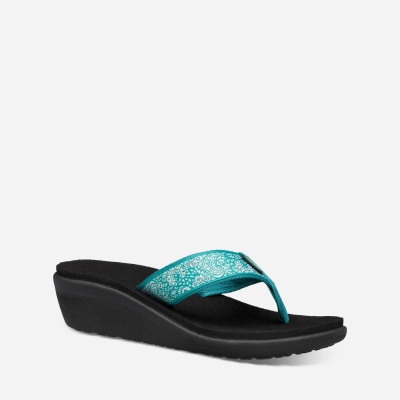 Teva Voya Wedge Women's Flip Flops South Africa - VOW592783